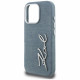 Case Karl Lagerfeld FW Jeans Signature Logo for iPhone 16 Pro Max blue