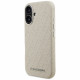 Karl Lagerfeld FW Stamped Karl MagSafe Case for iPhone 16 beige