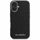 Karl Lagerfeld FW Stamped Karl MagSafe Case for iPhone 16 black
