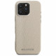 Karl Lagerfeld FW Stamped Karl MagSafe Case for iPhone 16 Pro Beige