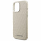 Karl Lagerfeld FW Stamped Karl MagSafe Case for iPhone 16 Pro Max Beige