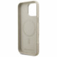 Karl Lagerfeld FW Stamped Karl MagSafe Case for iPhone 16 Pro Max Beige