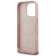 Karl Lagerfeld FW Stamped Karl MagSafe Case for iPhone 16 Pro pink
