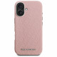 Karl Lagerfeld FW Stamped Karl MagSafe Case for iPhone 16 pink
