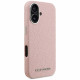 Karl Lagerfeld FW Stamped Karl MagSafe Case for iPhone 16 pink