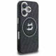 Case Karl Lagerfeld IML Choupette Head Logo MagSafe for iPhone 16 black