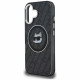 Case Karl Lagerfeld IML Choupette Head Logo MagSafe for iPhone 16 black