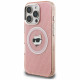 Case Karl Lagerfeld IML Choupette Head Logo MagSafe for iPhone 16 Pro pink