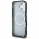 Case Karl Lagerfeld IML Glitter Karl &amp; Choupette Heads Logo MagSafe for iPhone 16 black