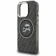 Case Karl Lagerfeld IML Glitter Karl &amp; Choupette Heads Logo MagSafe for iPhone 16 Pro black