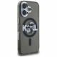 Karl Lagerfeld IML Glitter Karl & Choupette Sketch Logo MagSafe Case for iPhone 16 Black Karl Lagerfeld IML Glitter Karl & Choupette Sketch Logo MagSafe Case for iPhone 16 Black