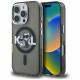 Karl Lagerfeld IML Glitter Karl & Choupette Sketch Logo MagSafe Case for iPhone 16 Pro Max Black Karl Lagerfeld IML Glitter Karl & Choupette Sketch Logo MagSafe Case for iPhone 16 Pro Max Black