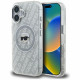 Case Karl Lagerfeld IML Karl Head Logo MagSafe for iPhone 16 gray