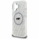 Case Karl Lagerfeld IML Karl Head Logo MagSafe for iPhone 16 gray