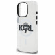 Karl Lagerfeld IML Karl Sketch Logo MagSafe Case for iPhone 16 Pro Max Clear