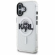Karl Lagerfeld IML Karl Sketch Logo MagSafe Case for iPhone 16 Clear