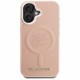Case Karl Lagerfeld Initial & Metal Logo MagSafe for iPhone 16 pink Case Karl Lagerfeld Initial & Metal Logo MagSafe for iPhone 16 pink