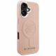 Case Karl Lagerfeld Initial & Metal Logo MagSafe for iPhone 16 pink Case Karl Lagerfeld Initial & Metal Logo MagSafe for iPhone 16 pink