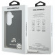 Case Karl Lagerfeld Saffiano KC Metal Logo MagSafe for Samsung Galaxy S26 black