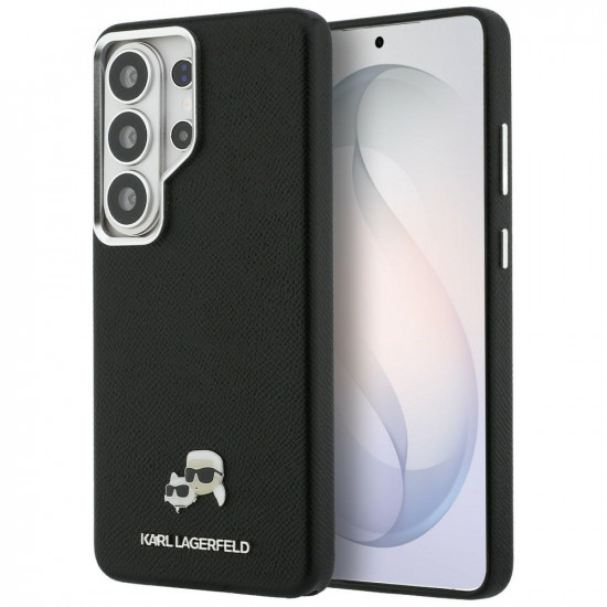 Case Karl Lagerfeld Saffiano KC Metal Logo MagSafe for Samsung Galaxy S26 Ultra black Case Karl Lagerfeld Saffiano KC Metal Logo MagSafe for Samsung Galaxy S26 Ultra black