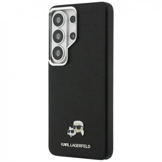 Case Karl Lagerfeld Saffiano KC Metal Logo MagSafe for Samsung Galaxy S26 Ultra black Case Karl Lagerfeld Saffiano KC Metal Logo MagSafe for Samsung Galaxy S26 Ultra black