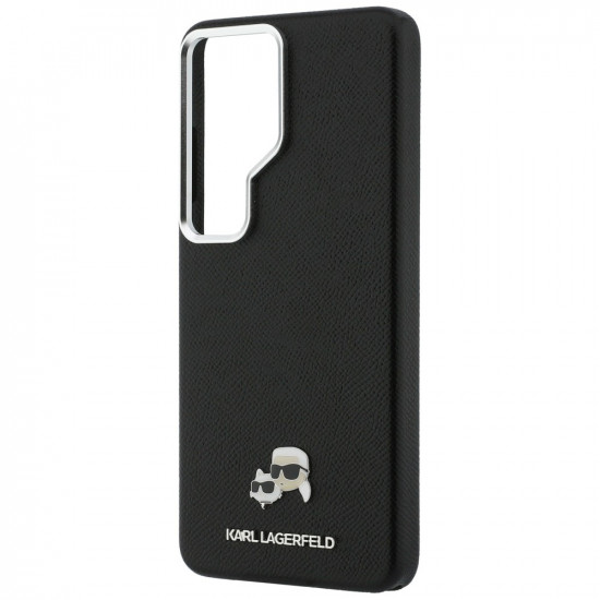 Case Karl Lagerfeld Saffiano KC Metal Logo MagSafe for Samsung Galaxy S26 Ultra black Case Karl Lagerfeld Saffiano KC Metal Logo MagSafe for Samsung Galaxy S26 Ultra black