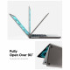 Case Spigen AirSkin for MacBook Air 13" M2-M5 2023-2026 frost black