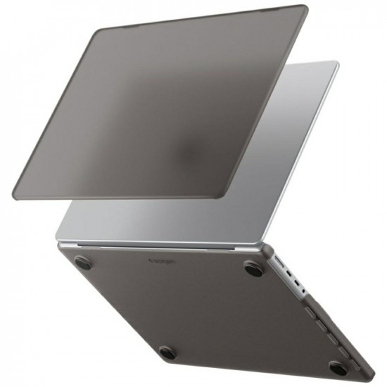 Spigen AirSkin Case for MacBook Pro 16" M1-M5 / M5 Pro / M5 Pro Max 2021-2026 Frost Black Spigen AirSkin Case for MacBook Pro 16" M1-M5 / M5 Pro / M5 Pro Max 2021-2026 Frost Black