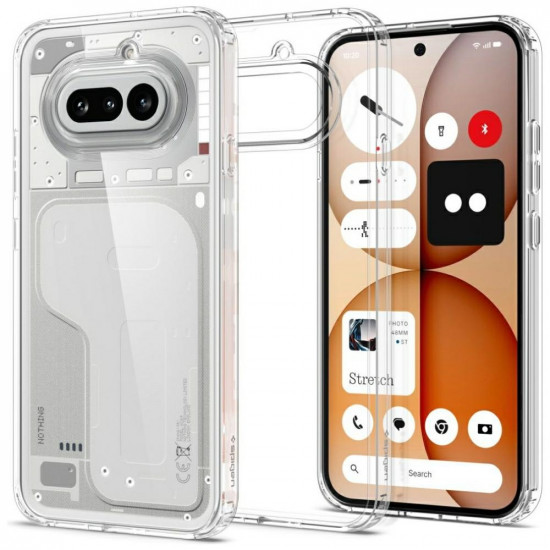 Spigen Ultra Hybrid case for Nothing Phone 4A crystal clear Spigen Ultra Hybrid case for Nothing Phone 4A crystal clear