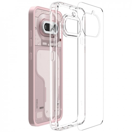 Spigen Ultra Hybrid case for Nothing Phone 4A crystal clear Spigen Ultra Hybrid case for Nothing Phone 4A crystal clear