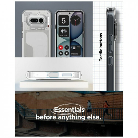 Spigen Ultra Hybrid case for Nothing Phone 4A crystal clear Spigen Ultra Hybrid case for Nothing Phone 4A crystal clear