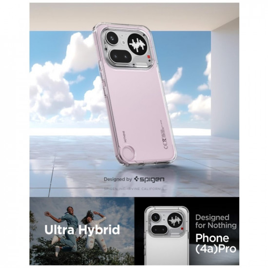Spigen Ultra Hybrid case for Nothing Phone 4A Pro crystal clear Spigen Ultra Hybrid case for Nothing Phone 4A Pro crystal clear