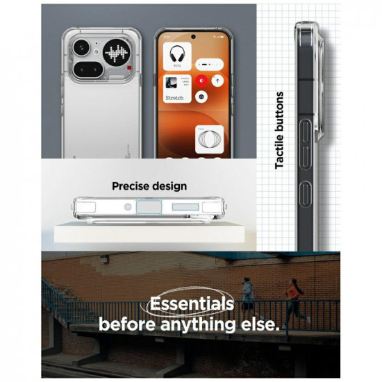 Spigen Ultra Hybrid case for Nothing Phone 4A Pro crystal clear Spigen Ultra Hybrid case for Nothing Phone 4A Pro crystal clear
