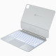 Case Typecase Edge Pro with keyboard for iPad Air 13" M2 2024 / M3 2025 / M4 2026 silver