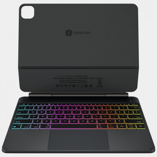 Case Typecase Edge Pro with keyboard for iPad Pro 13" M4 2024 / M5 2025 black Case Typecase Edge Pro with keyboard for iPad Pro 13" M4 2024 / M5 2025 black
