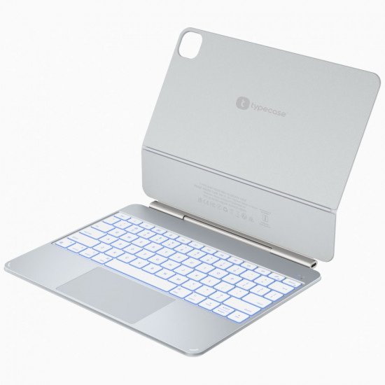 Case Typecase Edge Pro with keyboard for iPad Pro 13" M4 2024 / M5 2025 silver