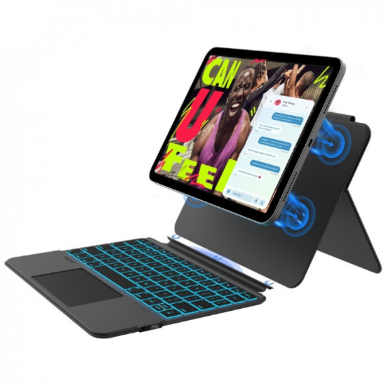 Case Typecase Folio Duo with keyboard for iPad Air 11" M2 2024 / M3 2025 / M4 2026 black