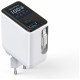 4smarts GaN Flex wall charger Screen AI 100W 2× USB-C + 1× USB-A Travel Edition white 4smarts GaN Flex wall charger Screen AI 100W 2× USB-C + 1× USB-A Travel Edition white