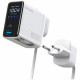 4smarts GaN Flex wall charger Screen AI 100W 2× USB-C + 1× USB-A Travel Edition white 4smarts GaN Flex wall charger Screen AI 100W 2× USB-C + 1× USB-A Travel Edition white