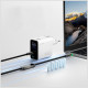 4smarts GaN Flex wall charger Screen AI 100W 2× USB-C + 1× USB-A Travel Edition white 4smarts GaN Flex wall charger Screen AI 100W 2× USB-C + 1× USB-A Travel Edition white