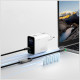 4smarts GaN Flex Screen AI 100W 2xUSB-C + USB-A wall charger white 4smarts GaN Flex Screen AI 100W 2xUSB-C + USB-A wall charger white