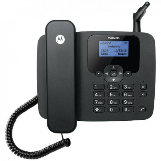 Landline phone Motorola FW410L black Landline phone Motorola FW410L black
