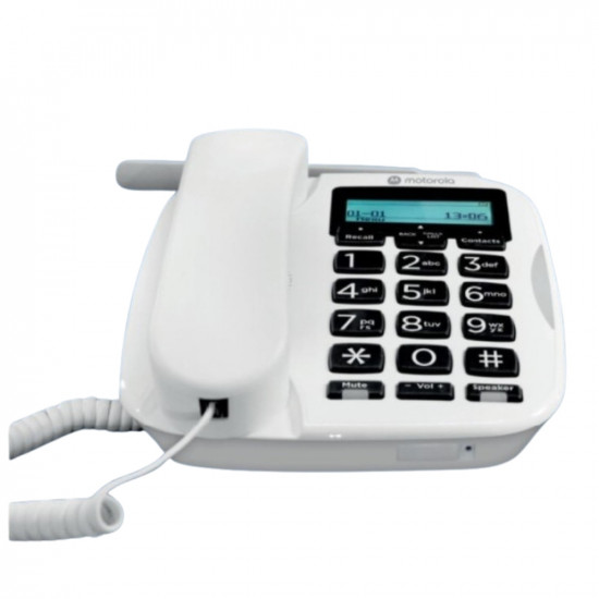 Landline phone Motorola FW500L 4G white Landline phone Motorola FW500L 4G white