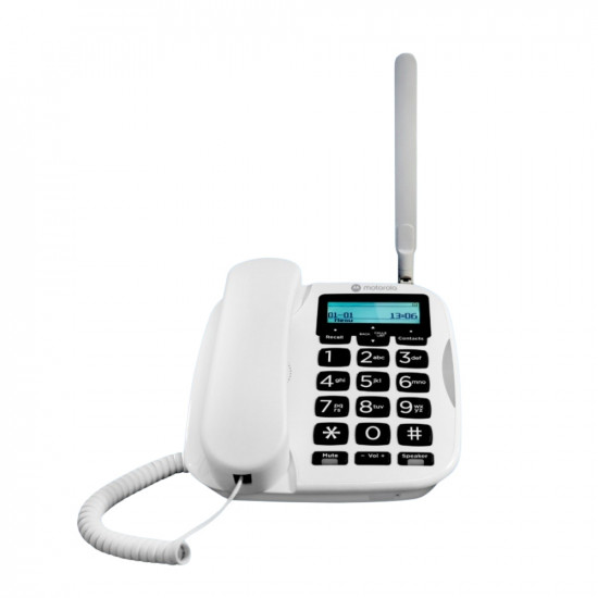 Landline phone Motorola FW500L 4G white Landline phone Motorola FW500L 4G white