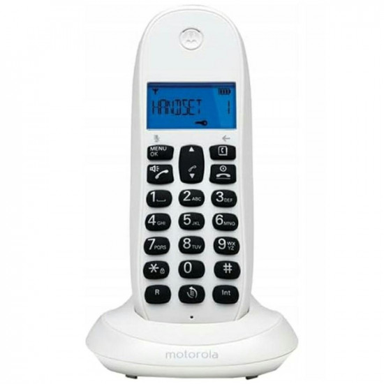 Cordless landline phone Motorola C1001CB+ white Cordless landline phone Motorola C1001CB+ white
