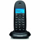 Cordless landline phone Motorola C1001CB+ black
