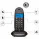 Cordless landline phone Motorola C1001CB+ black