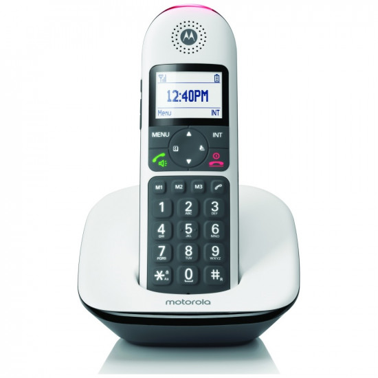 Cordless landline phone Motorola CD5001 white