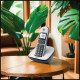 Cordless landline phone Motorola CD5001 white