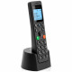 Cordless landline phone Motorola DOT201 black